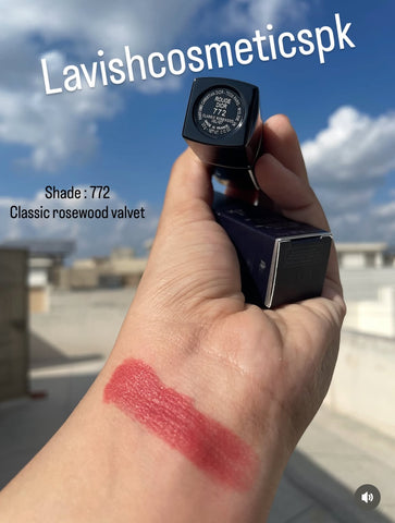 DIOR ROUGE FLORAL LIP CARE LONG WEAR LIPSTICK 3.5 GRAMS BIG SIZE