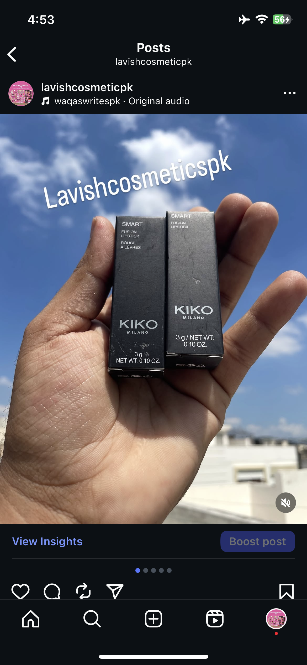 KIKO MILANO THE SMART FUSION LIPSTICK