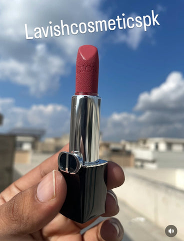 DIOR ROUGE FLORAL LIP CARE LONG WEAR LIPSTICK 3.5 GRAMS BIG SIZE