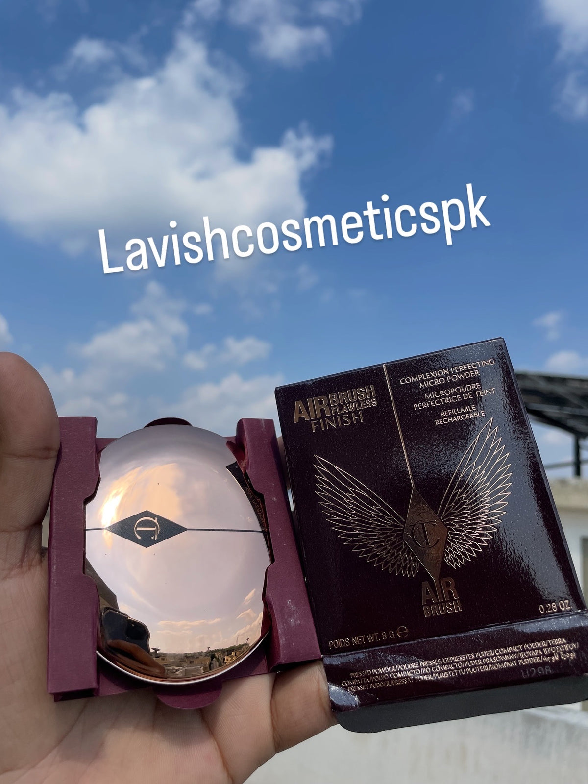 CHARLOTTE TILBURY AIRBRUSH FLAWLESS FINISH SETTING POWDER 8G